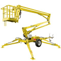 3Tons Trailer Telescopic Articulated Cherry Picker Spider Lift Towable Boom Lift